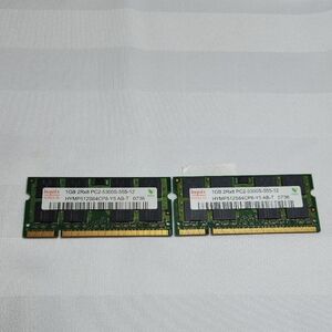 Green RAM Module 1GB 2Rx8 PC2-5300S